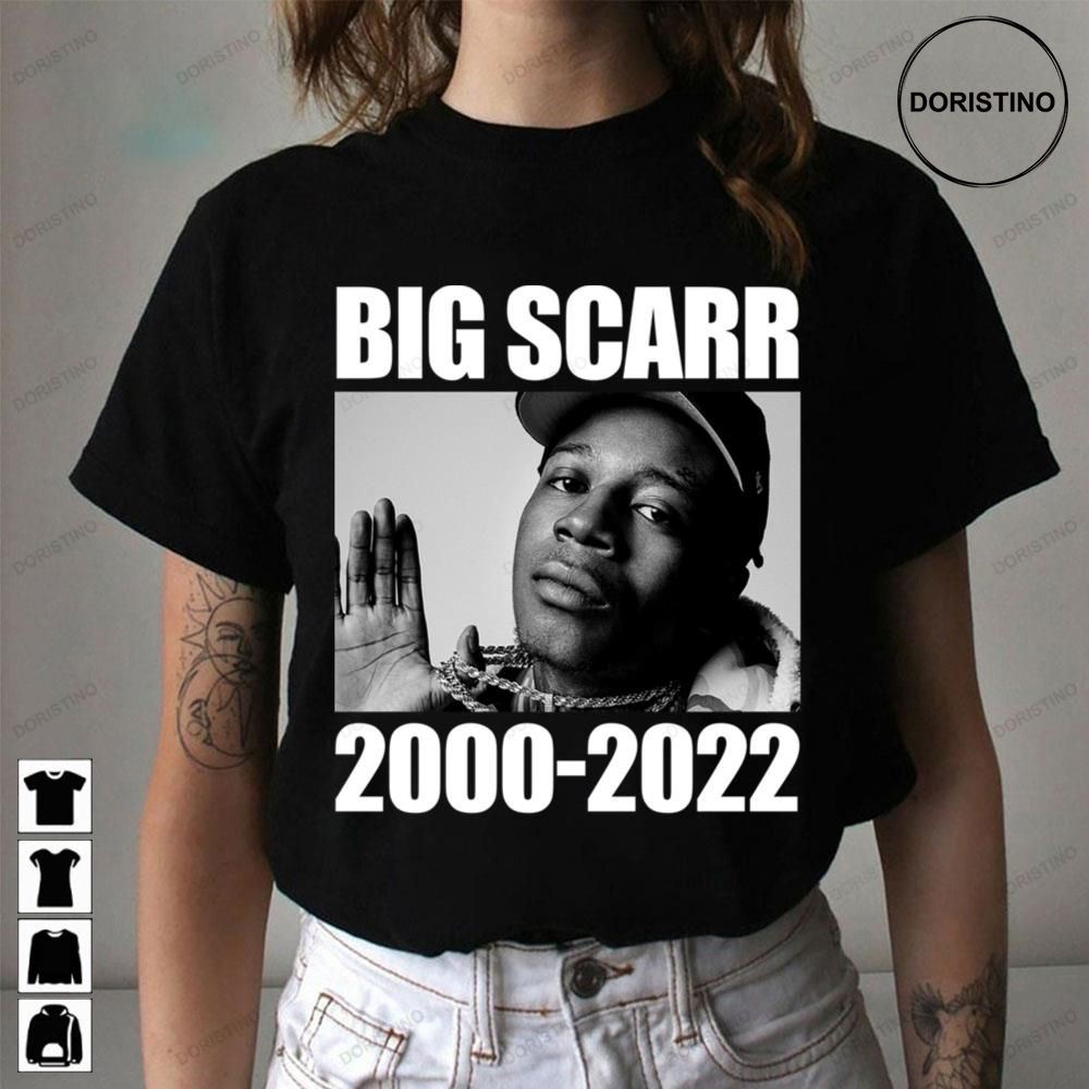 2000 2022 Big Scarr Rip Awesome Shirts